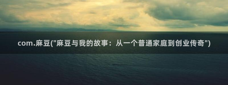 麻豆专区二：com.麻豆(\